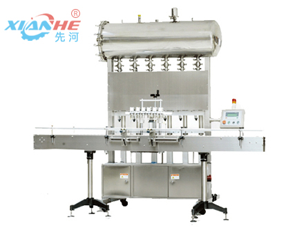 先河全自動直線式膏體灌裝機